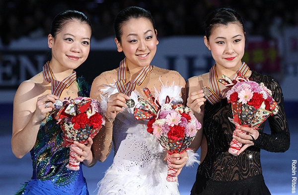 The 2013 Four Continents Ladies Champions