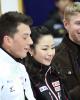Emi Hirai & Marien de la Asuncion with coach Olivier Schoenfelder