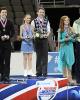 The 2013 U.S. Championships Novice Ice Dance Podium