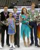 The 2013 U.S. Championships Novice Ice Dance Medalists