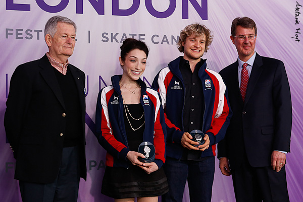 Davis & White receive their Citizen watches