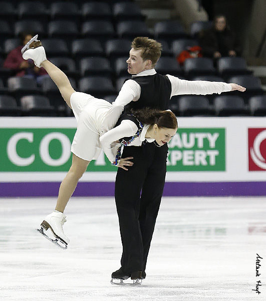 Julia Zlobina & Alexei Sitnikov (AZE) 