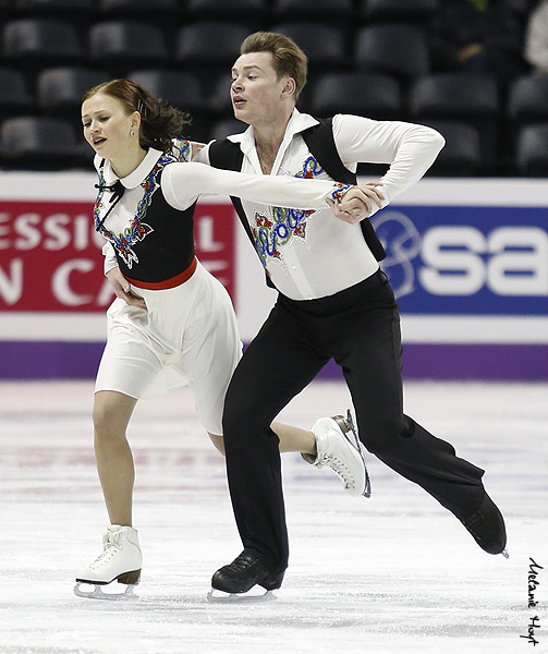 Julia Zlobina & Alexei Sitnikov (AZE) 