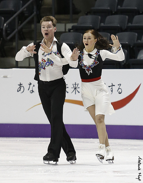 Julia Zlobina & Alexei Sitnikov (AZE) 