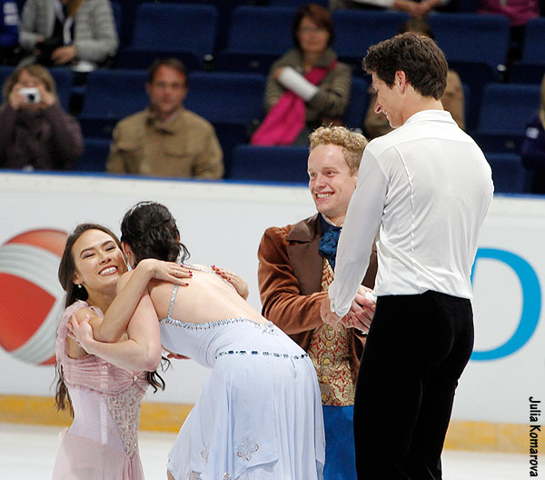 Virtue & Moir congratulate Chock & Bates