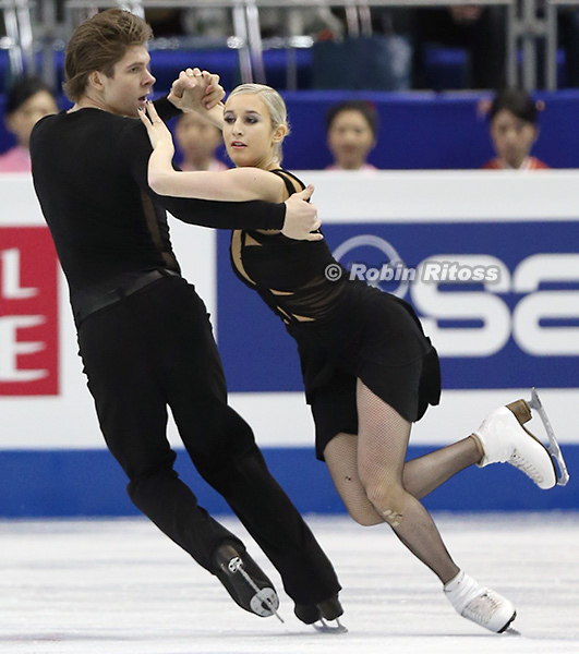 Anna Yanovskaia & Sergei Mozgov (RUS) 