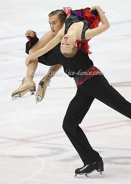 Sofya Polischuk & Alexander Vakhnov (RUS)