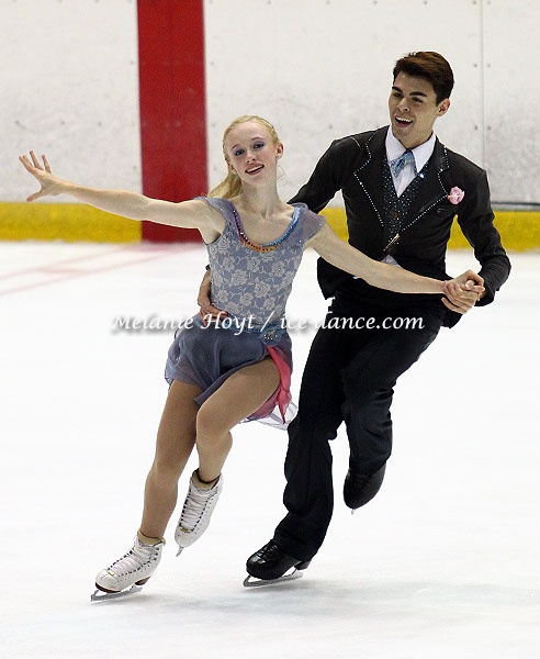 Julia Biechler & Damian Dodge (USA) 
