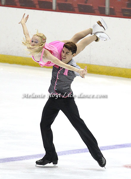 Julia Biechler & Damian Dodge (USA) 