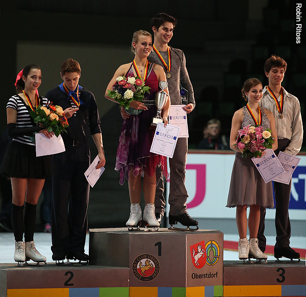 2013 Nebelhorn Trophy Medalists 2013 Nebelhorn Trophy Medalists