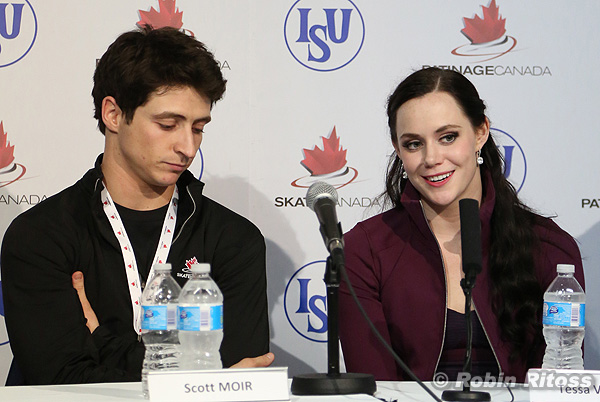 Scott Moir and Tessa Virtue (CAN)