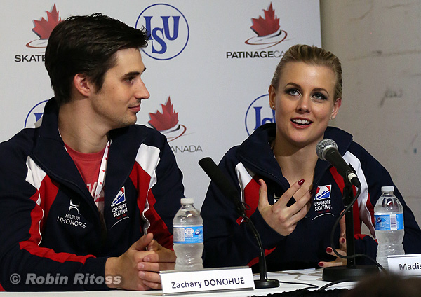 Zach Donohue and Madison Hubbell (USA)