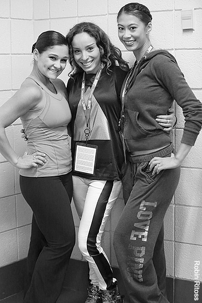 Georgia Glastris (GRE), Danielle Monalbano (ISR), Crystal Kiang (TPE)