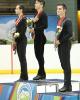 The 2013 U.S. International Figure Skating Classic Men's Podium