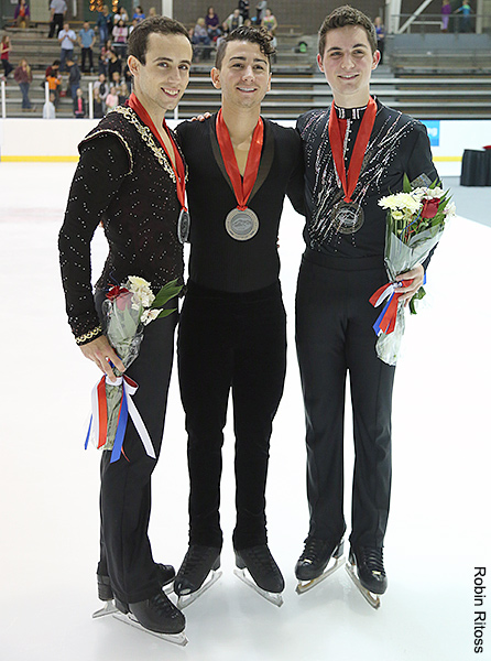 The 2013 U.S. International Figure Skating Classic Men's Medalists