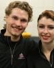 Nicole Orford & Thomas Williams (CAN) after the Short Dance