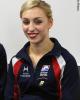 Courtney Hicks (USA) after the Short Program