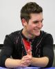 Joshua Farris (USA) after the Free Skate