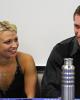 Kirsten Moore-Towers & Dylan Moscovitch (CAN) after the Free Skate