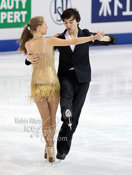 Ksenia Korobkova & Daryn Zhunusso (KAZ)