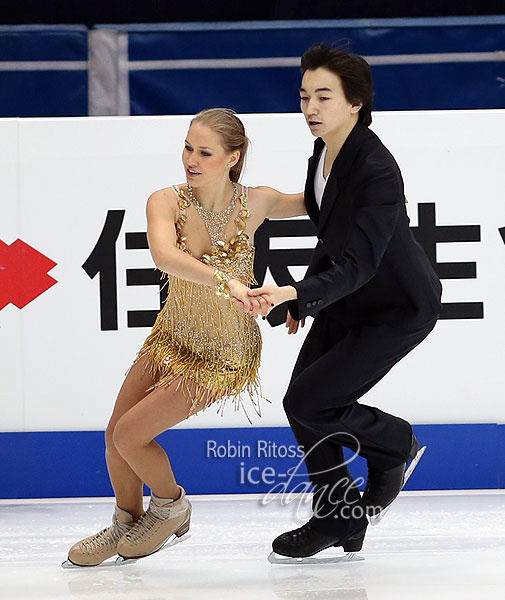 Ksenia Korobkova & Daryn Zhunusso (KAZ)