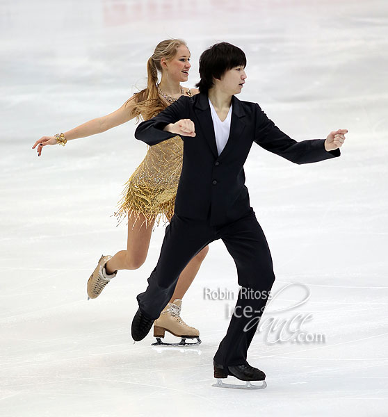 Ksenia Korobkova & Daryn Zhunusso (KAZ)