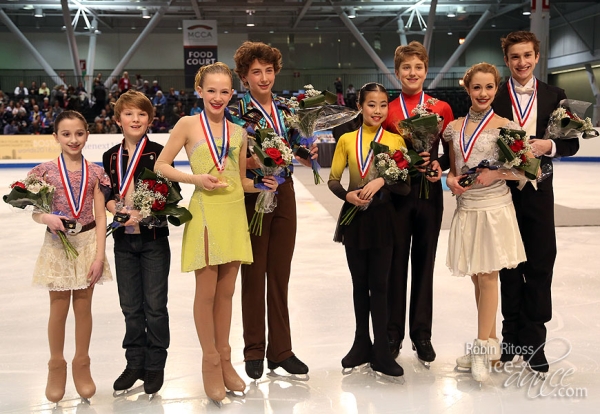 The medalists
