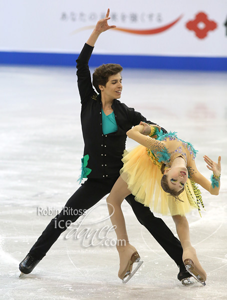Angelique Abachkina & Louis Thauron (FRA)
