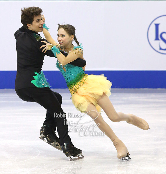 Angelique Abachkina & Louis Thauron (FRA)