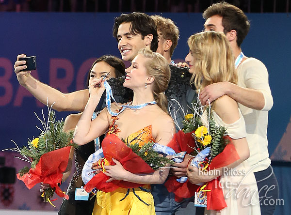 But first, let me take a selfie