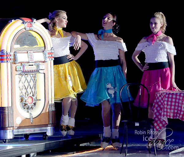 Isabella Tobias, Sinead Kerr and Tanith Belbin