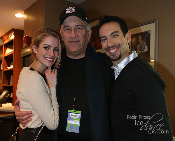 Tanith Belbin & Ben Agosto with Steve Disson