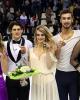 Gilles & Poirier (CAN) - silver; Papadakis & Cizeron (FRA) - gold; Hubbell & Donohue (USA) - bronze