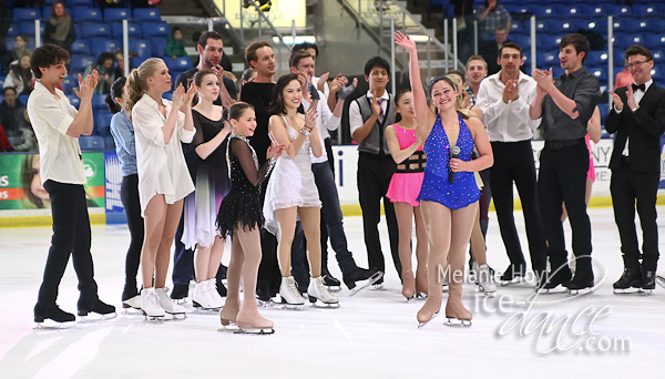 Cast of FrenchieSkate thanks Georgia Glastris