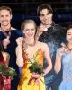 Chock & Bates (USA) - silver; Weaver & Poje (CAN) - gold; and Shibutani & Shibutani (USA) - bronze