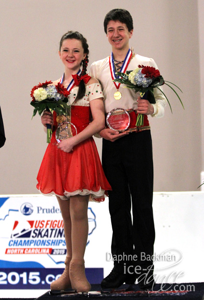 Sophia Elder & Christopher Elder (gold)