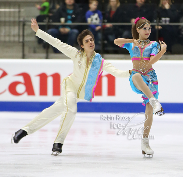 Angelique Abachkina & Louis Thauron (FRA)