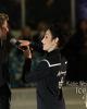 Meryl Davis & Charlie White with emcees, Brian Boitano and Michael Buckley