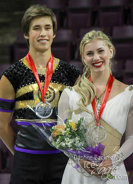Mackenzie Bent & Dmitre Razgulajevs (silver)