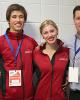 Mackenzie Bent & Dmitre Razgulajevs with coach Juris Razgulajevs (CAN)