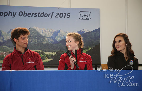 Alexandra Paul & Mitchell Islam (CAN); Madison Chock (USA)