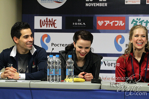 Anna Cappellini & Luca Lanotte (ITA), Kaitlyn Weaver (CAN)