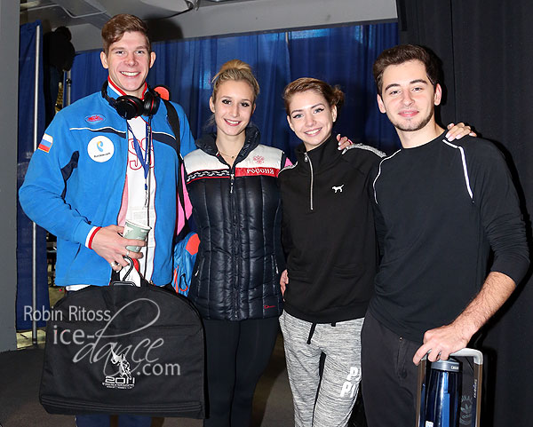 Anna Yanovskaya & Sergey Mozgov (RUS); Alexandra Nazarova & Maxim Nikitin (UKR)