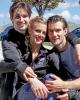 Madison Hubbell, Zachary Donohue, and Nikolaj Sorensen