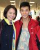 Brianna Delmaestro & Timothy Lum (CAN) with Coach Megan Wing