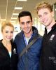 Danielle Thomas & Daniel Eaton (USA) with Coach Massimo Scali