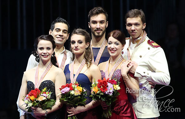 The medalists