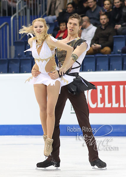 Viktoria Kavaliova & Yurii Bieliaiev (BLR) 