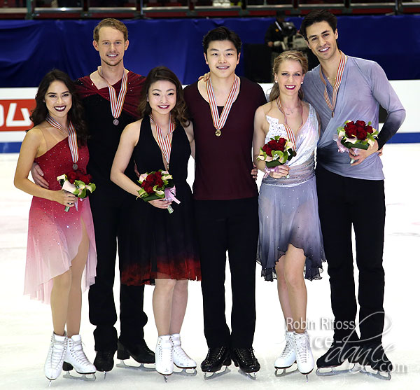 The medalists