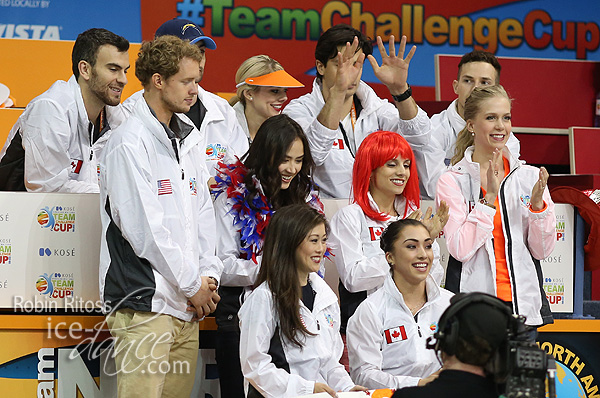 Ladies Group 2 - Gabrielle Daleman waits for her score